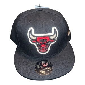 Classic black Chicago Bulls Snapback